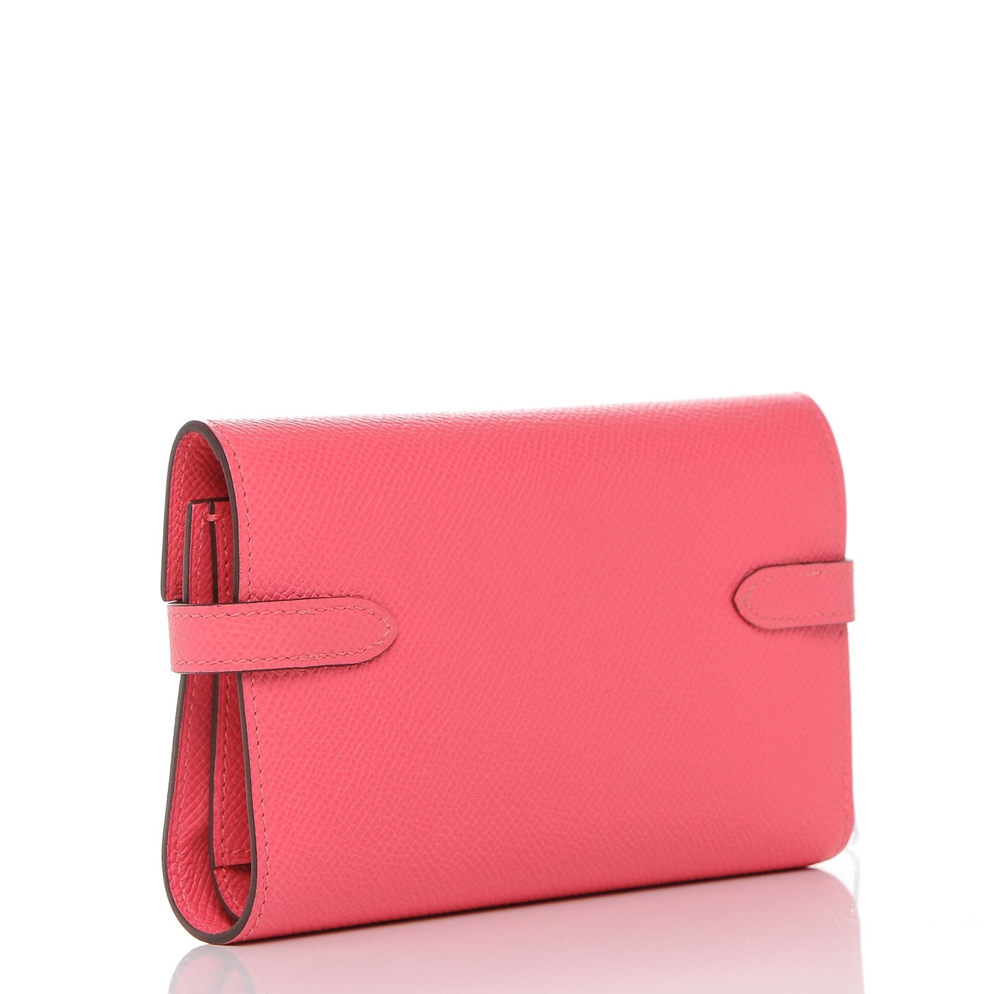 Epsom Kelly Medium Wallet Rose Azalee