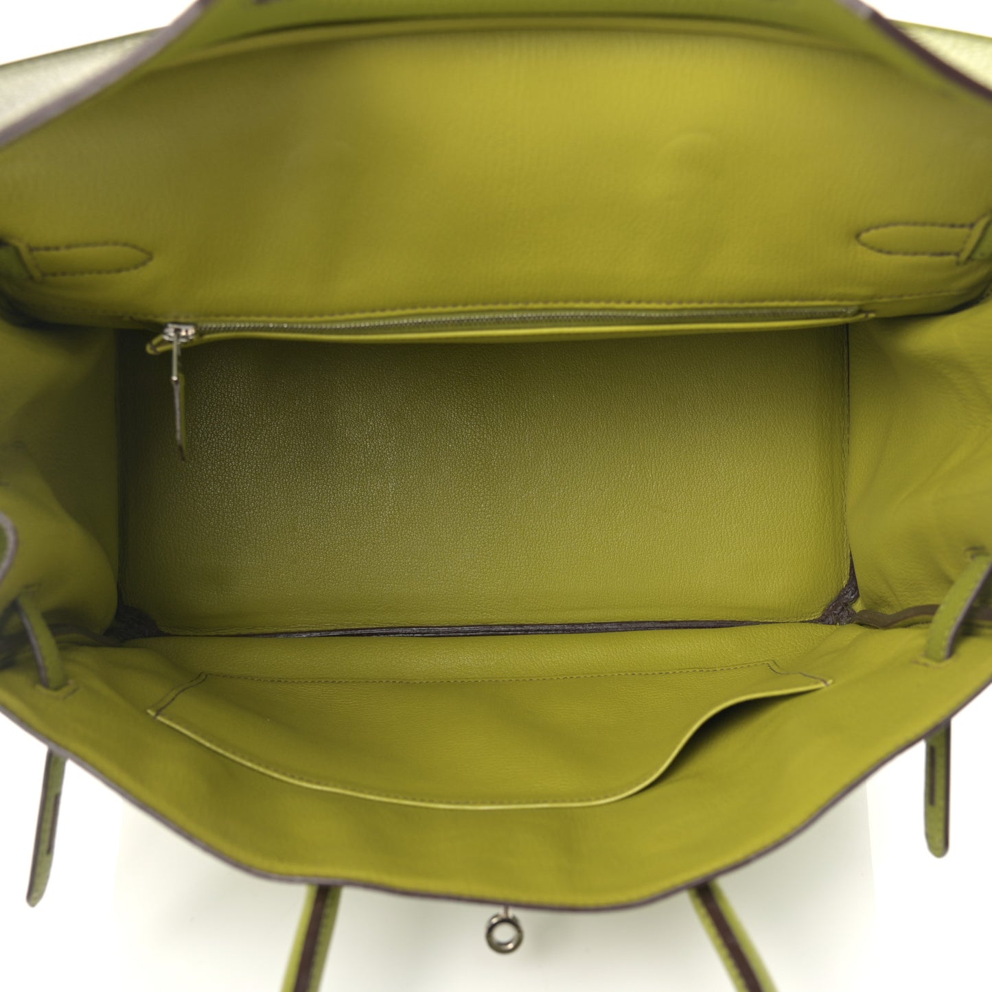 Togo Birkin 35 Vert Anis