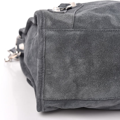 Balenciaga Baby Daim Suede Marble Hardware City Grey 9 of 10