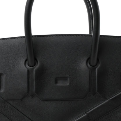 Hermes Swift Birkin Shadow 25 Black 8 of 14