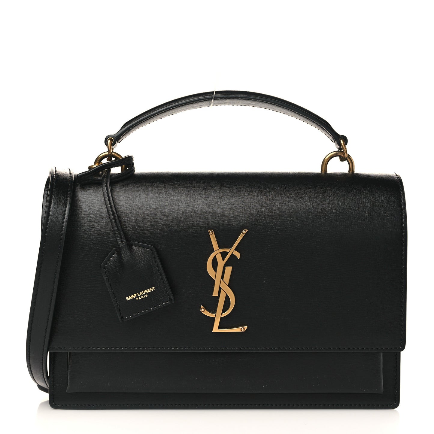 Calfskin Medium Monogram Sunset Black