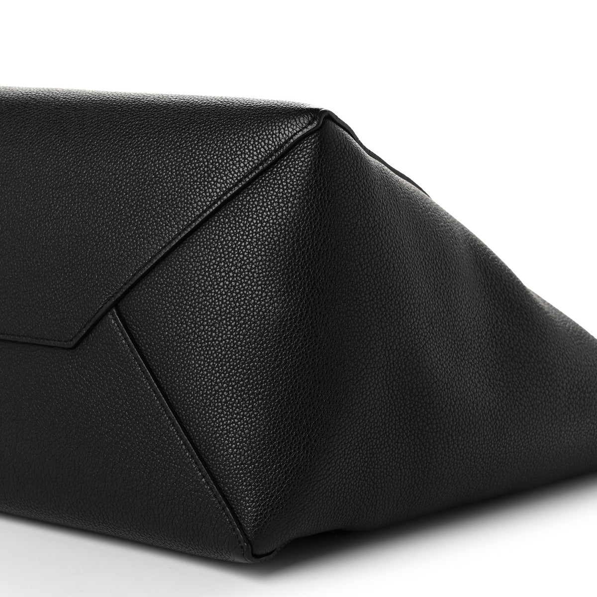 Celine Soft Grained Calfskin Medium Belt Cabas Phantom Black 11 of 11