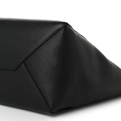Celine Soft Grained Calfskin Medium Belt Cabas Phantom Black 11 of 11
