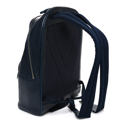 Louis Vuitton Taiga Anton Backpack Blue Marine 3 of 10
