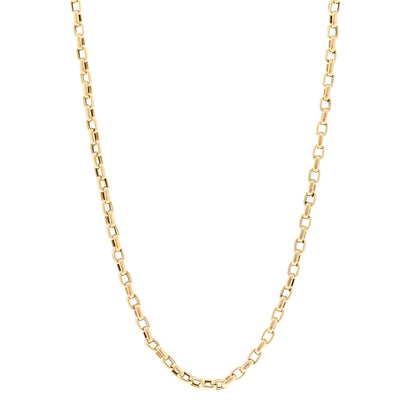 Roberto Coin 18K Yellow Almond Link Chain Necklace 1 of 4
