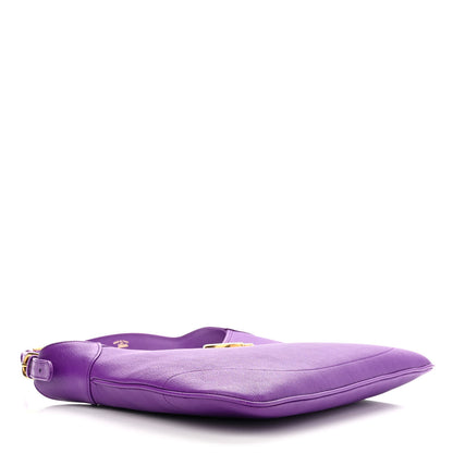 Gucci Goatskin Medium Aphrodite Shoulder Bag Shine Purple 4 of 11
