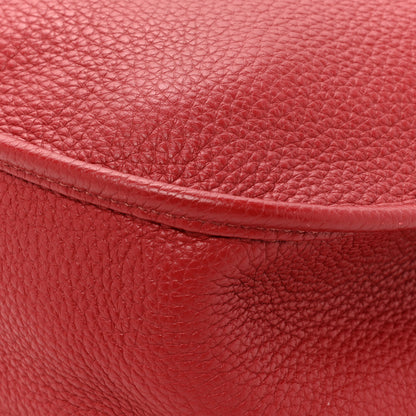 Hermes Taurillon Clemence Evelyne III GM Rouge Garance 10 of 13