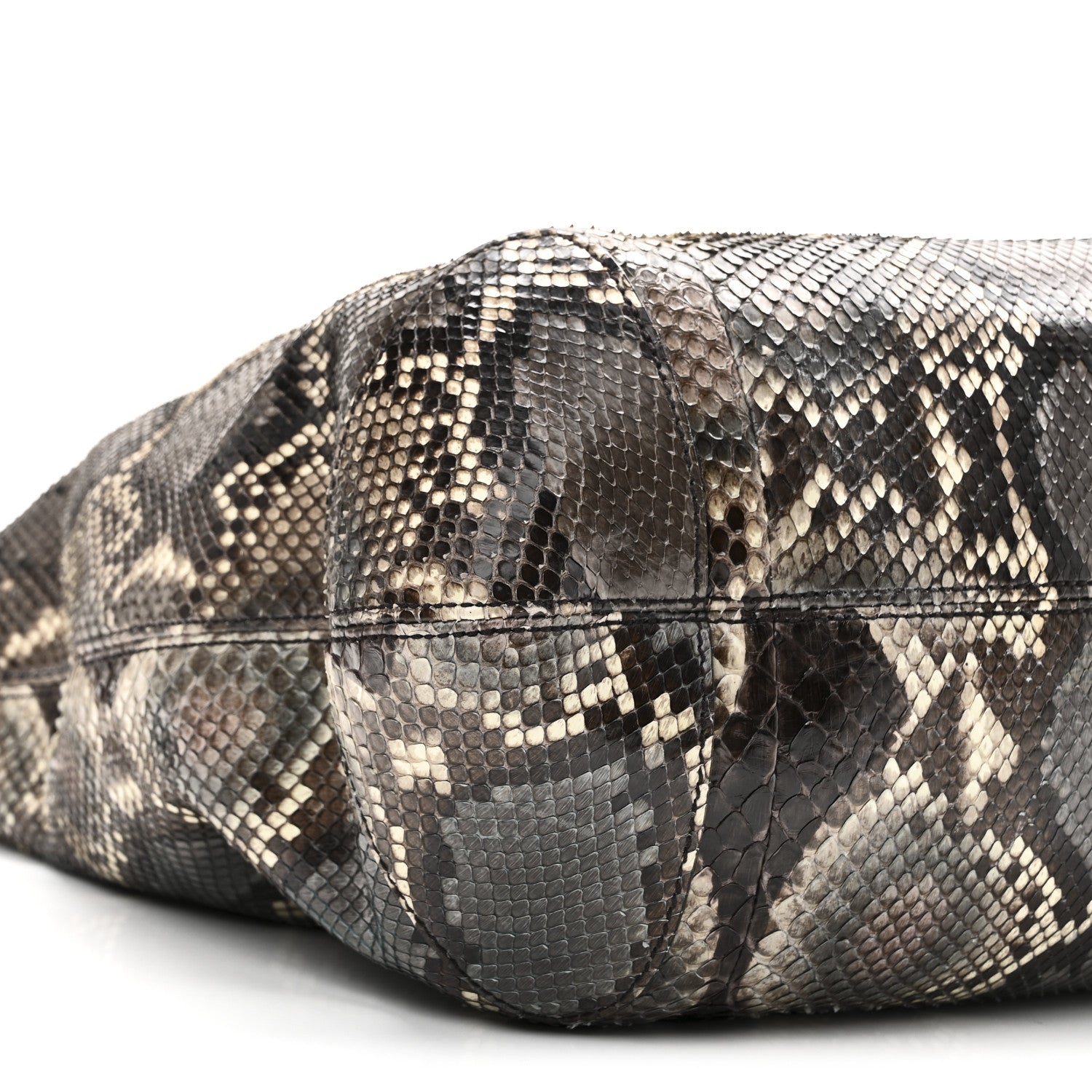 Gucci Python Medium Soho Chain Hobo Beige 9 of 10