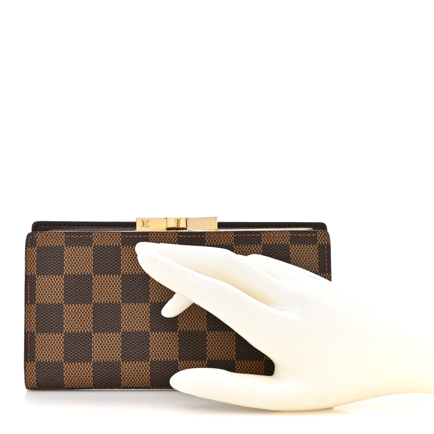 Damier Ebene Continental French Purse Wallet