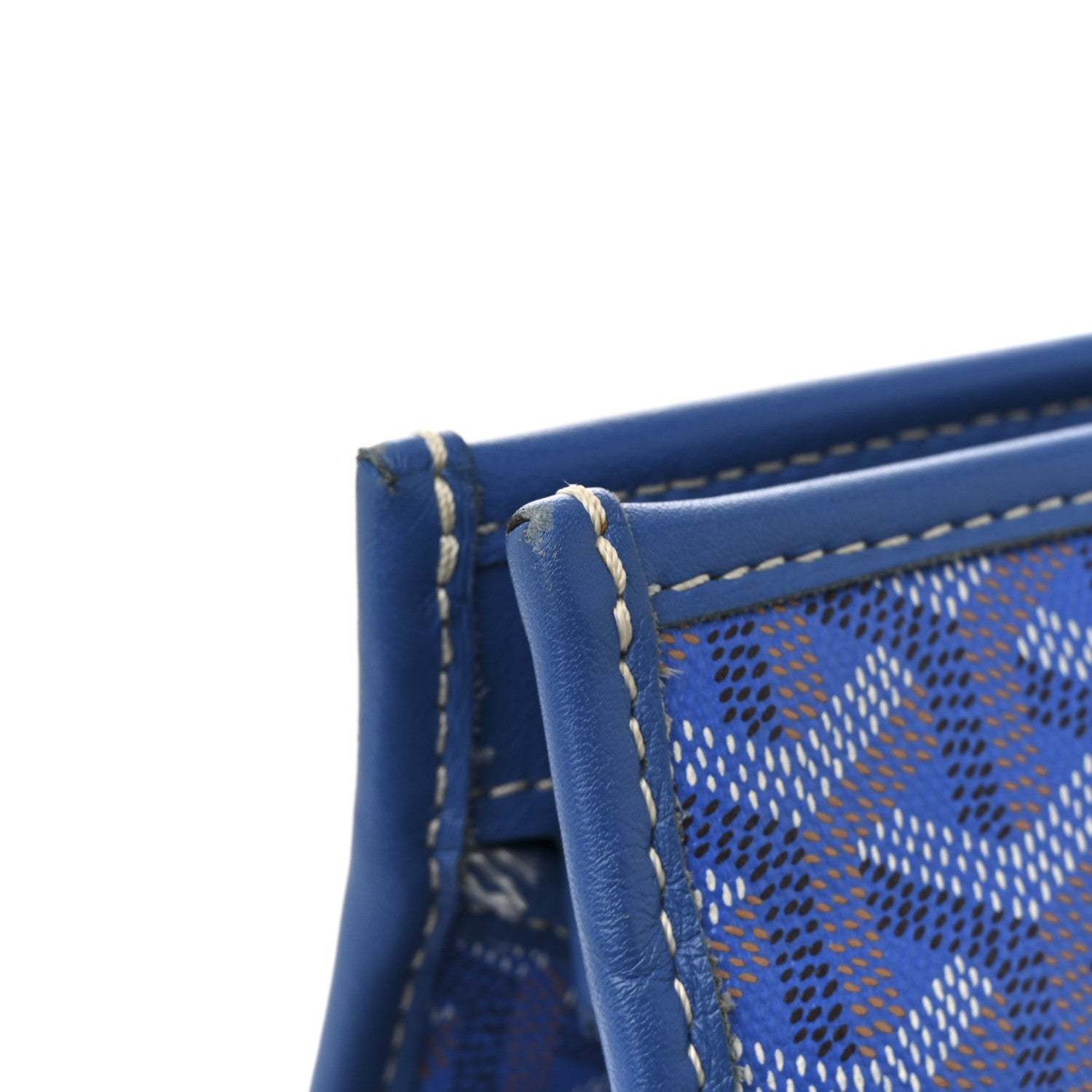 Goyard Goyardine Marquises Tote Sky Blue 12 of 16