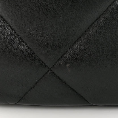 Chanel Lambskin Quilted Medium Chanel 19 Flap Black 13 of 14