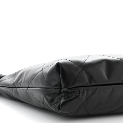 Chanel Calfskin Quilted Small Chanel 22 Black 10 of 12