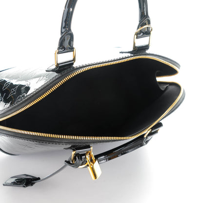 Louis Vuitton Vernis Alma PM Noir Magnetique 5 of 8