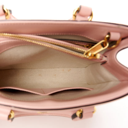 Gucci Calfskin GG Matelasse Mini Top Handle Bag Perfect Pink 5 of 13