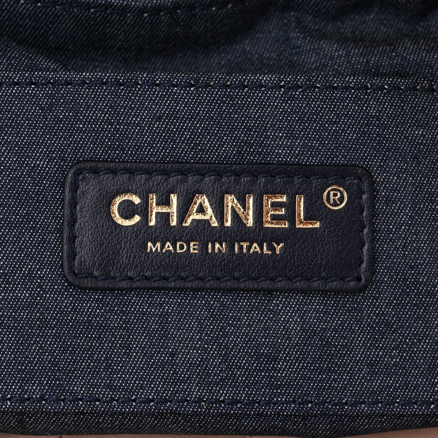Chanel Lambskin Quilted Resin Bi-Color Chain Bucket Bag Light Beige 6 of 10
