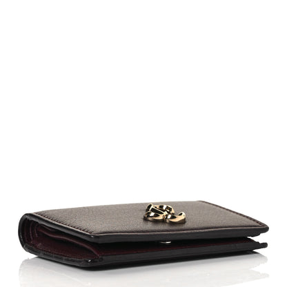 Jimmy Choo Calfskin Hanne Wallet Burgundy 4 of 8
