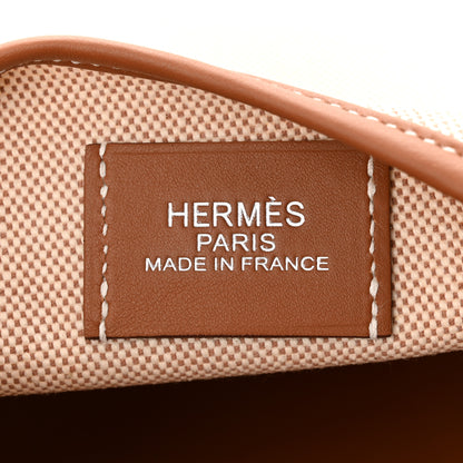 Hermes Canvas Swift Arcon Beige Gold 6 of 12