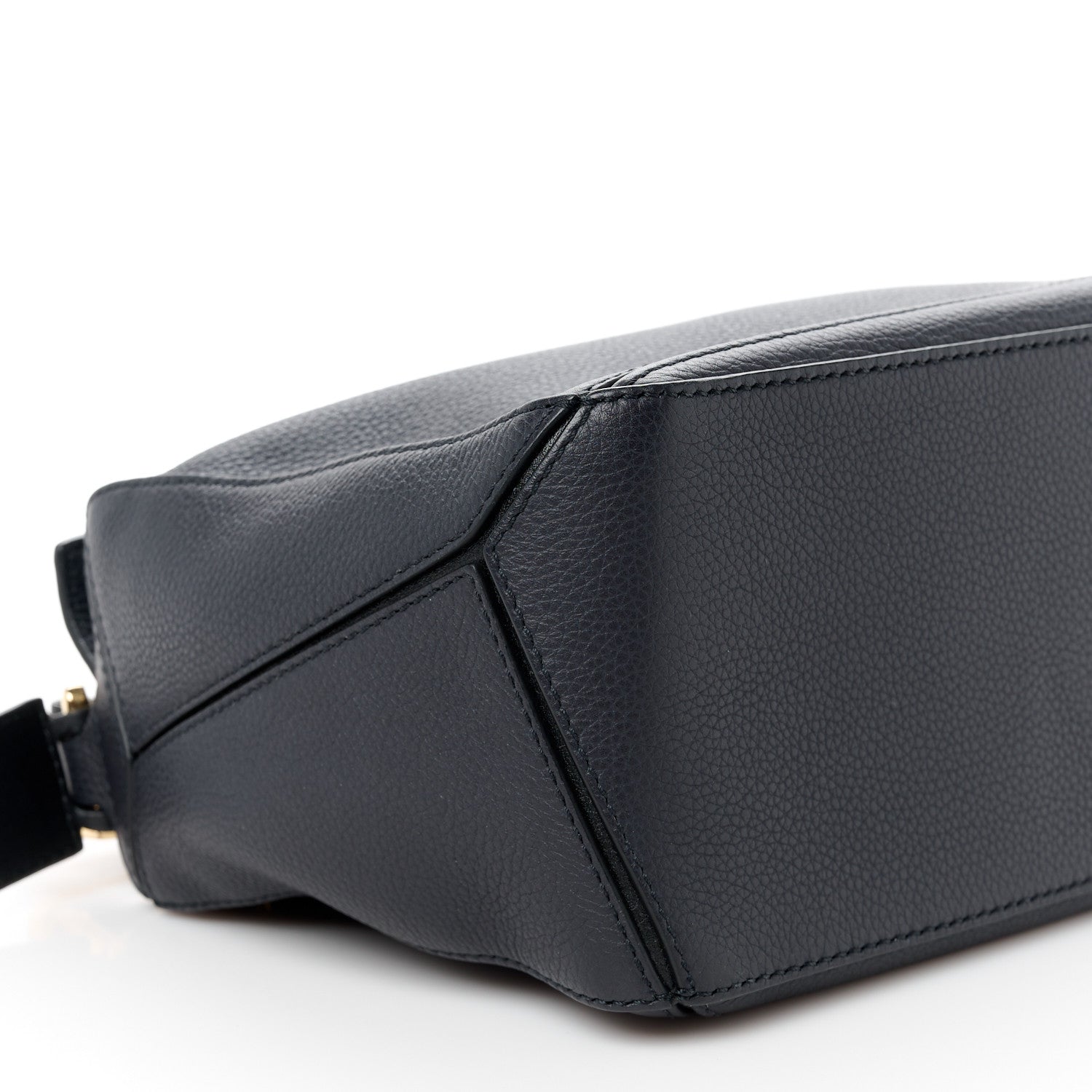 Loewe Calfskin Small Puzzle Bag Midnight Blue Black 9 of 10