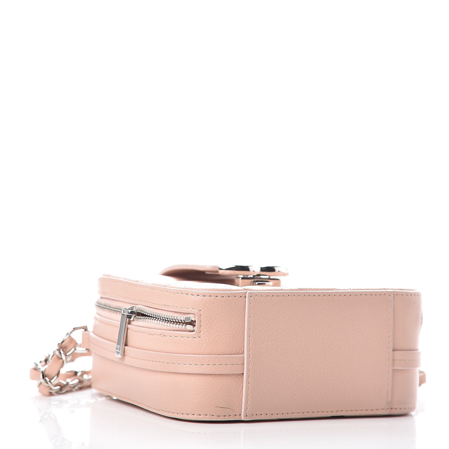 Caviar Quilted Mini CC Box Camera Bag Pink