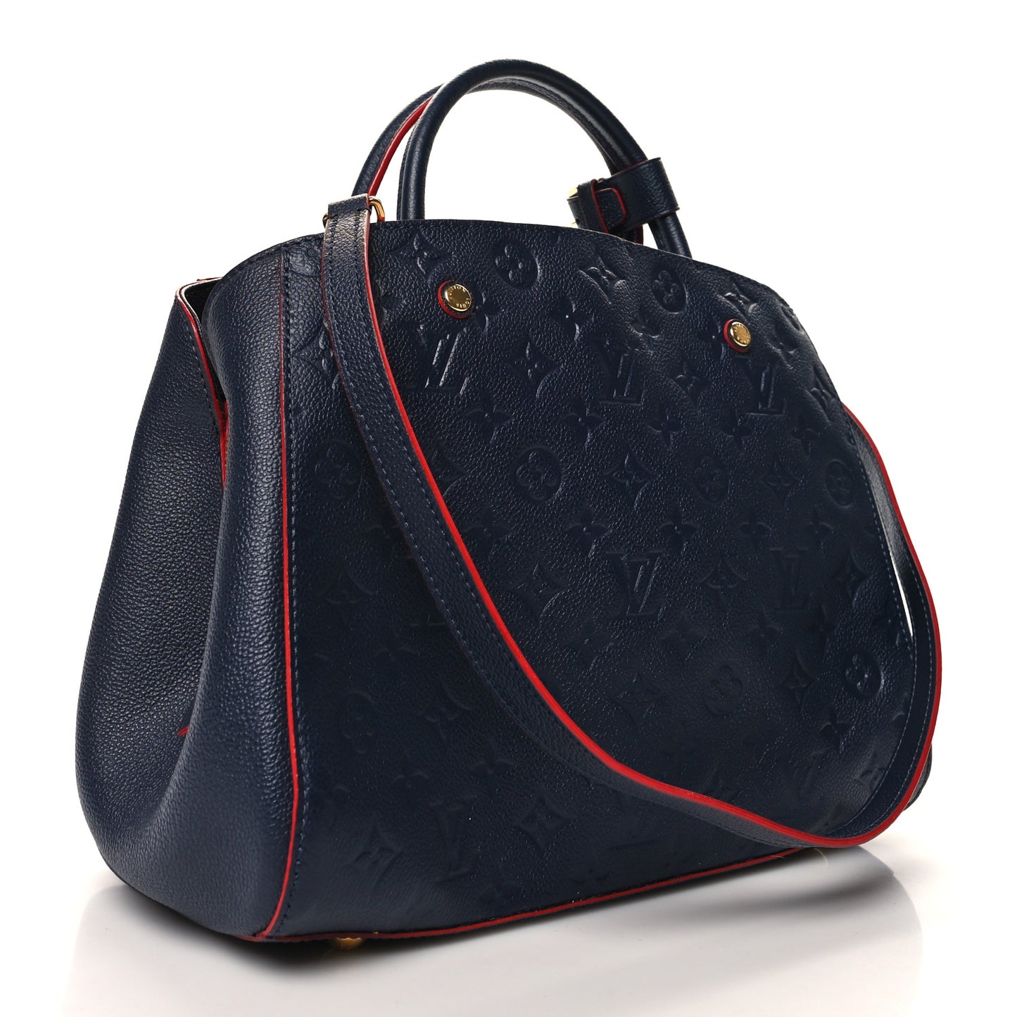 Empreinte Montaigne MM Marine Rouge