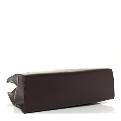 Telfar Vegan Leather Medium Shopping Bag Chocolate 4 of 11