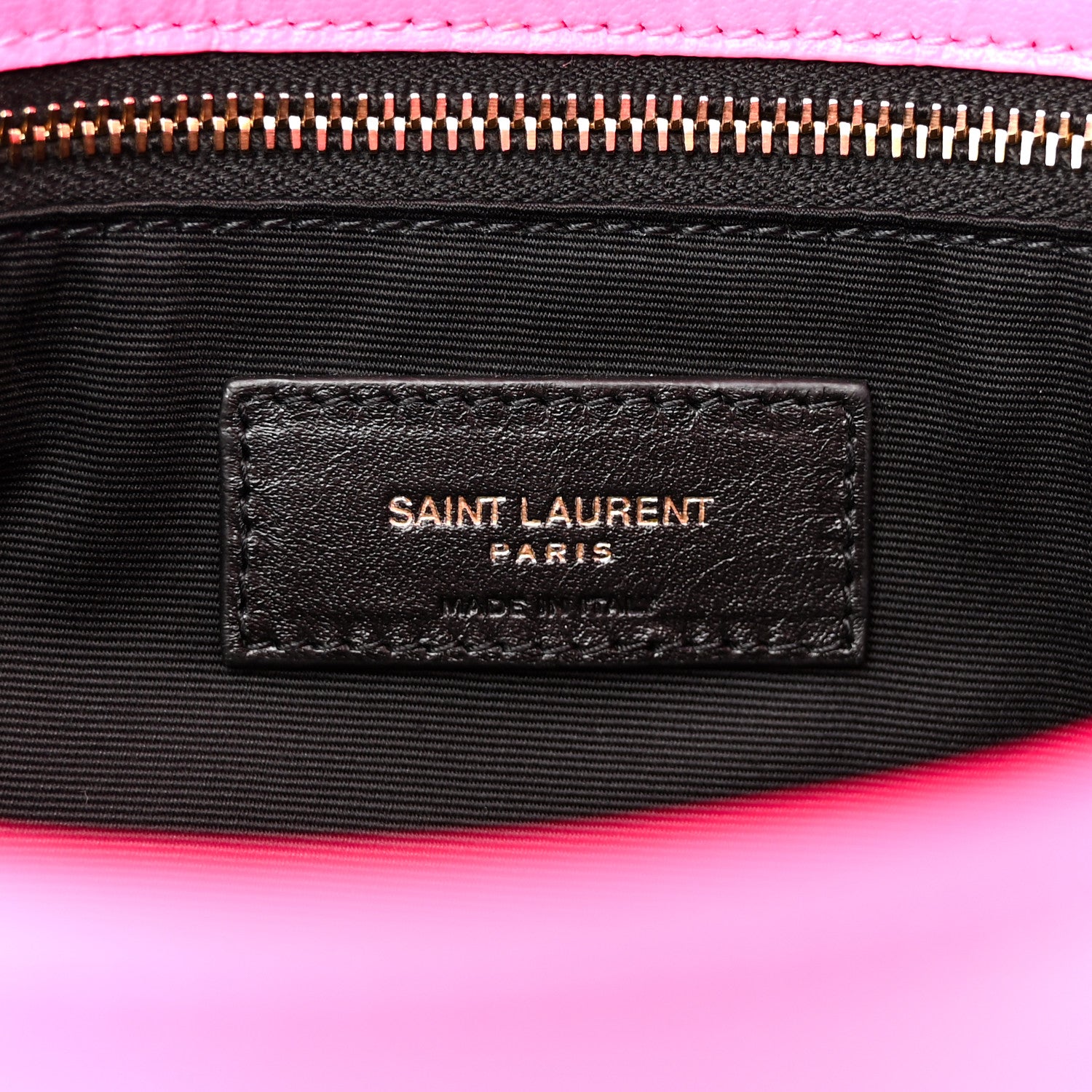 Saint Laurent Crinkled Calfskin Matelasse Monogram Medium Niki Chain Satchel Rose Glow 6 of 10