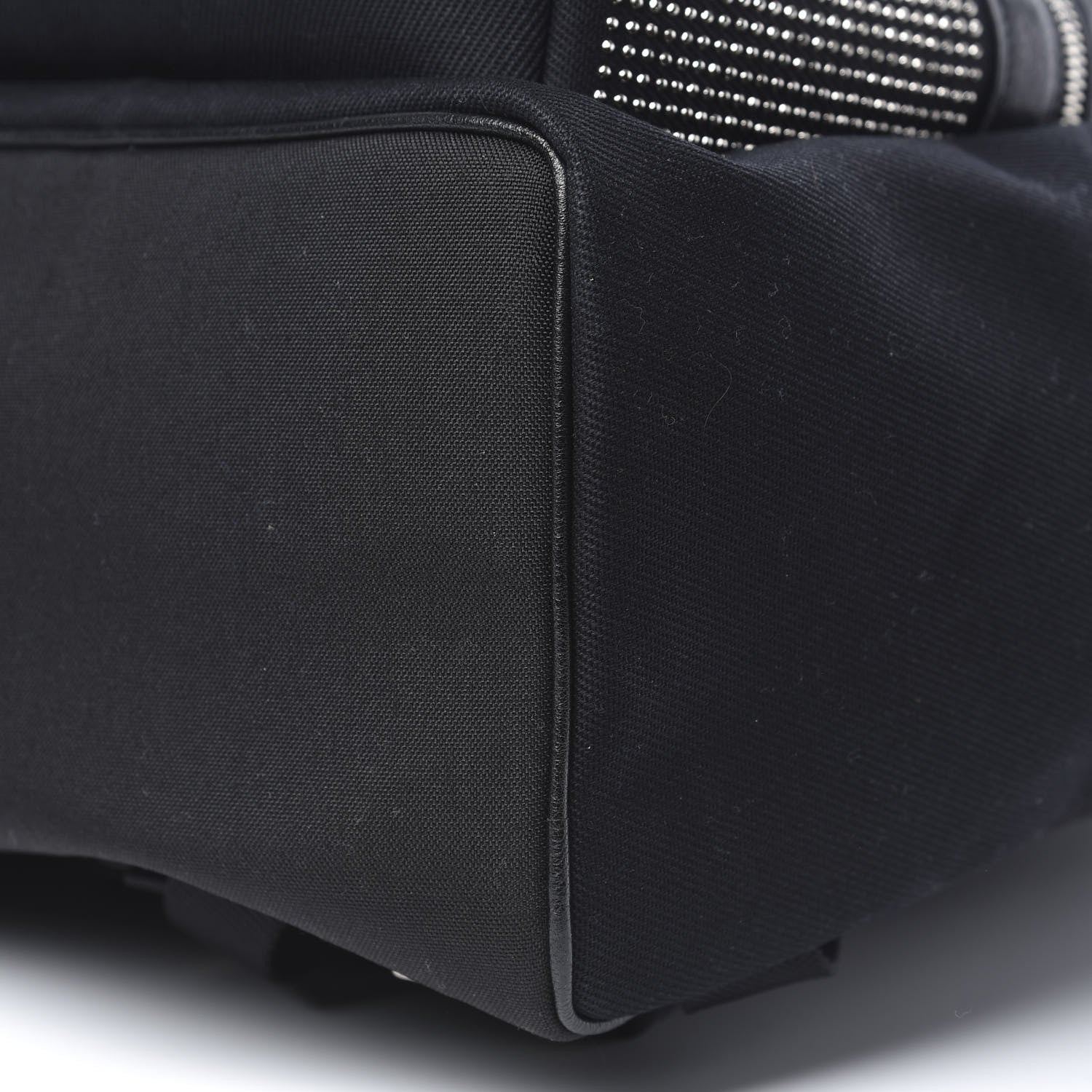 Saint Laurent Canvas City Studded Backpack Black 8 of 9