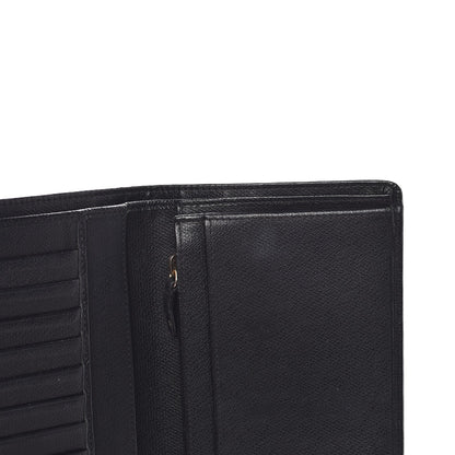 Chanel Grained Calfskin CC Button Yen Wallet Black 10 of 10