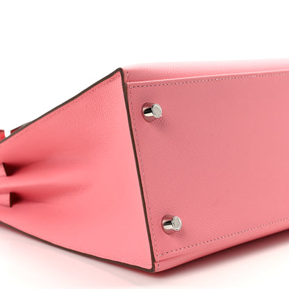 Hermes Epsom Kelly Sellier 28 Rose Confetti 9 of 14