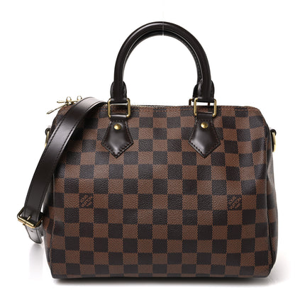 Louis Vuitton Damier Ebene Speedy Bandouliere 25 1 of 10
