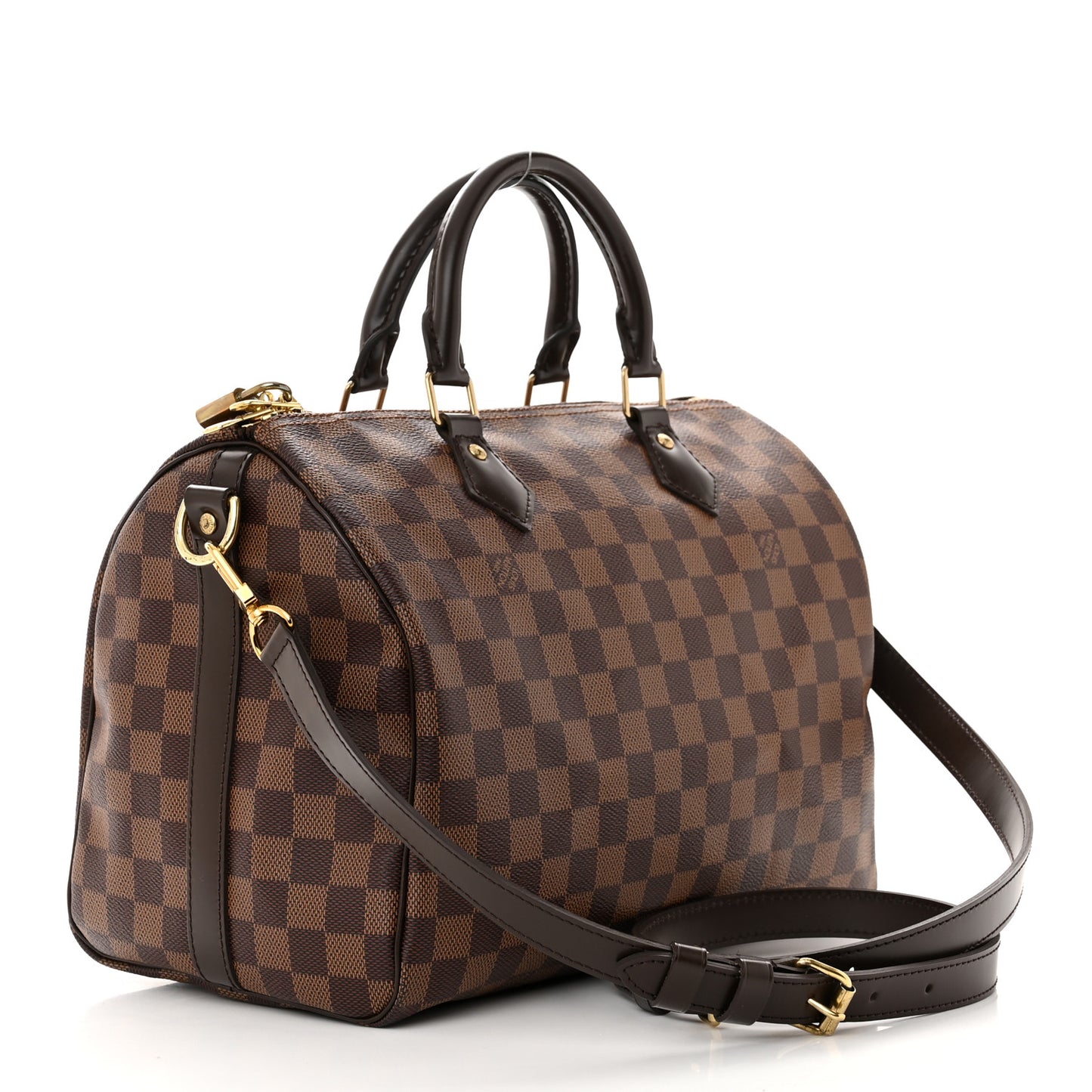 LOUIS VUITTON Damier Ebene Speedy Bandouliere 30