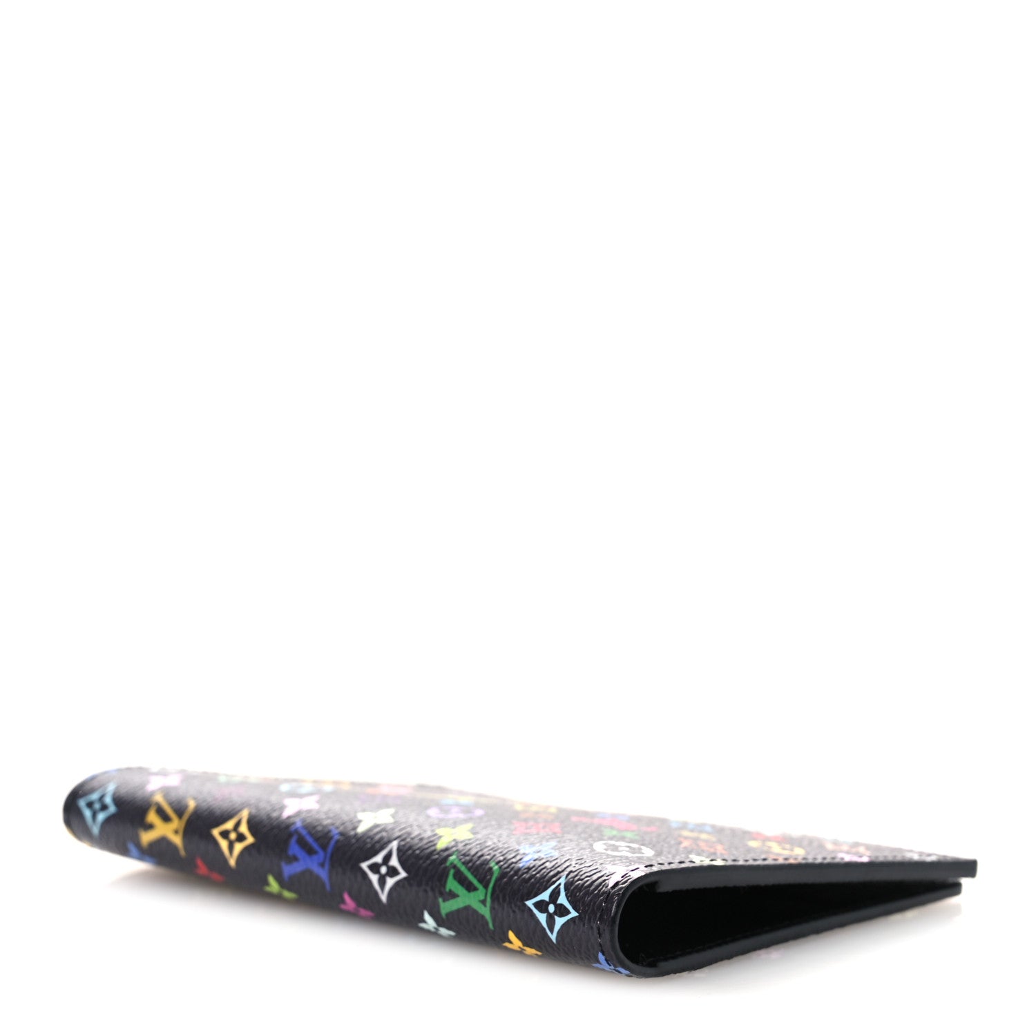 Louis Vuitton LV X TM Monogram Multicolor Passport Cover Black 4 of 6