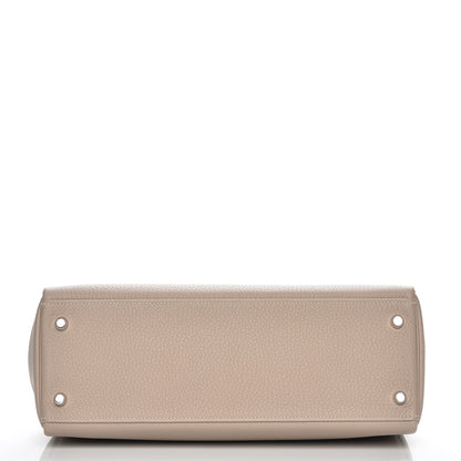 Hermes Togo Kelly Retourne 32 Gris Tourterelle 7 of 31
