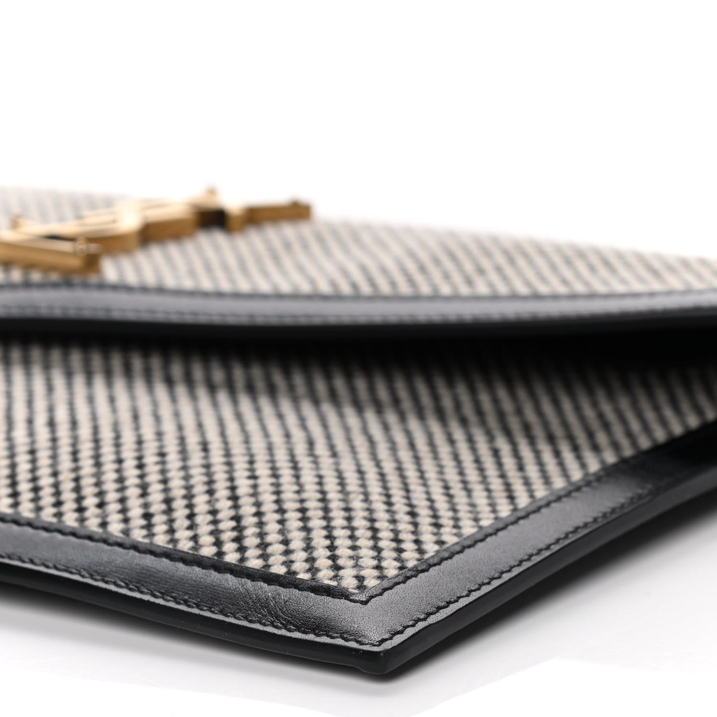 Canvas Uptown Pouch Black White