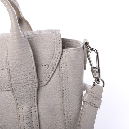 3.1 Phillip Lim 3.1 Textured Calfskin Mini Pashli Satchel Feather 11 of 12