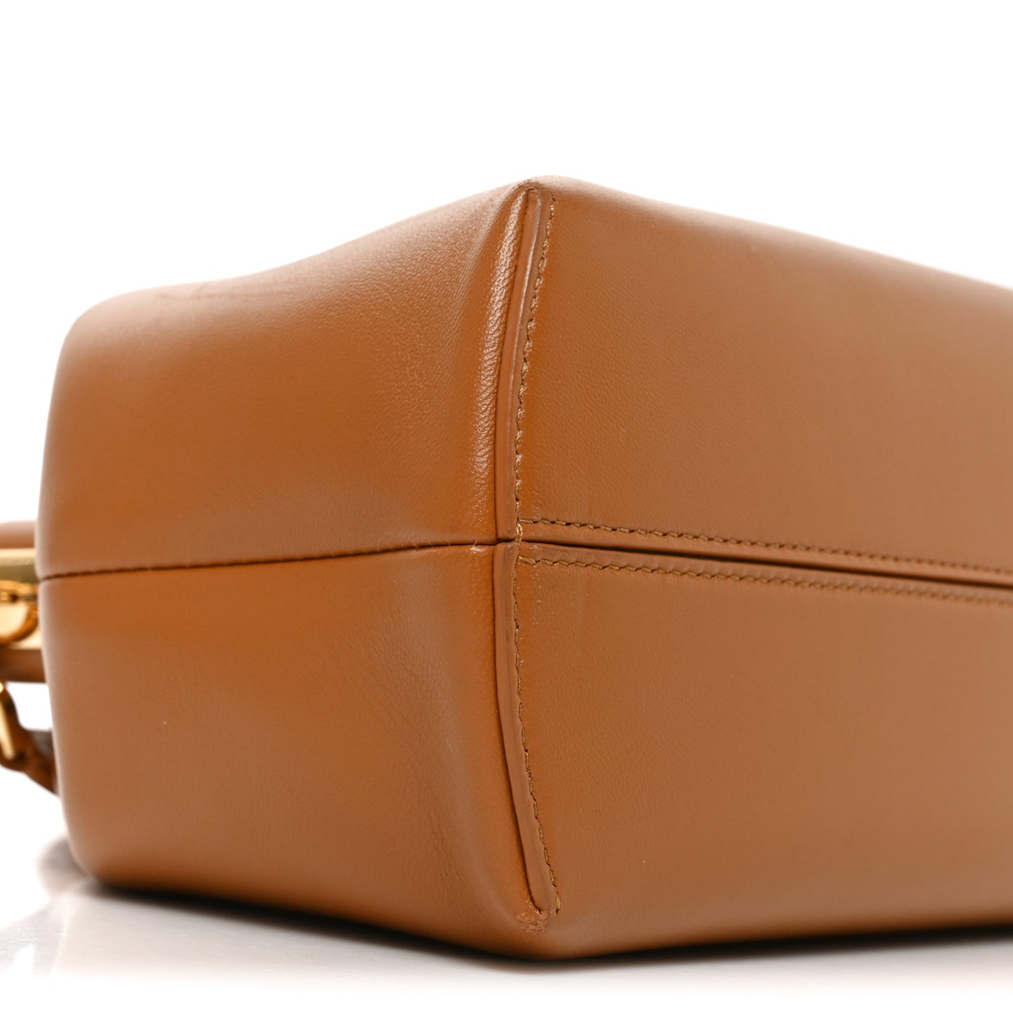Shiny Nappa Medium Fendi First Caramello