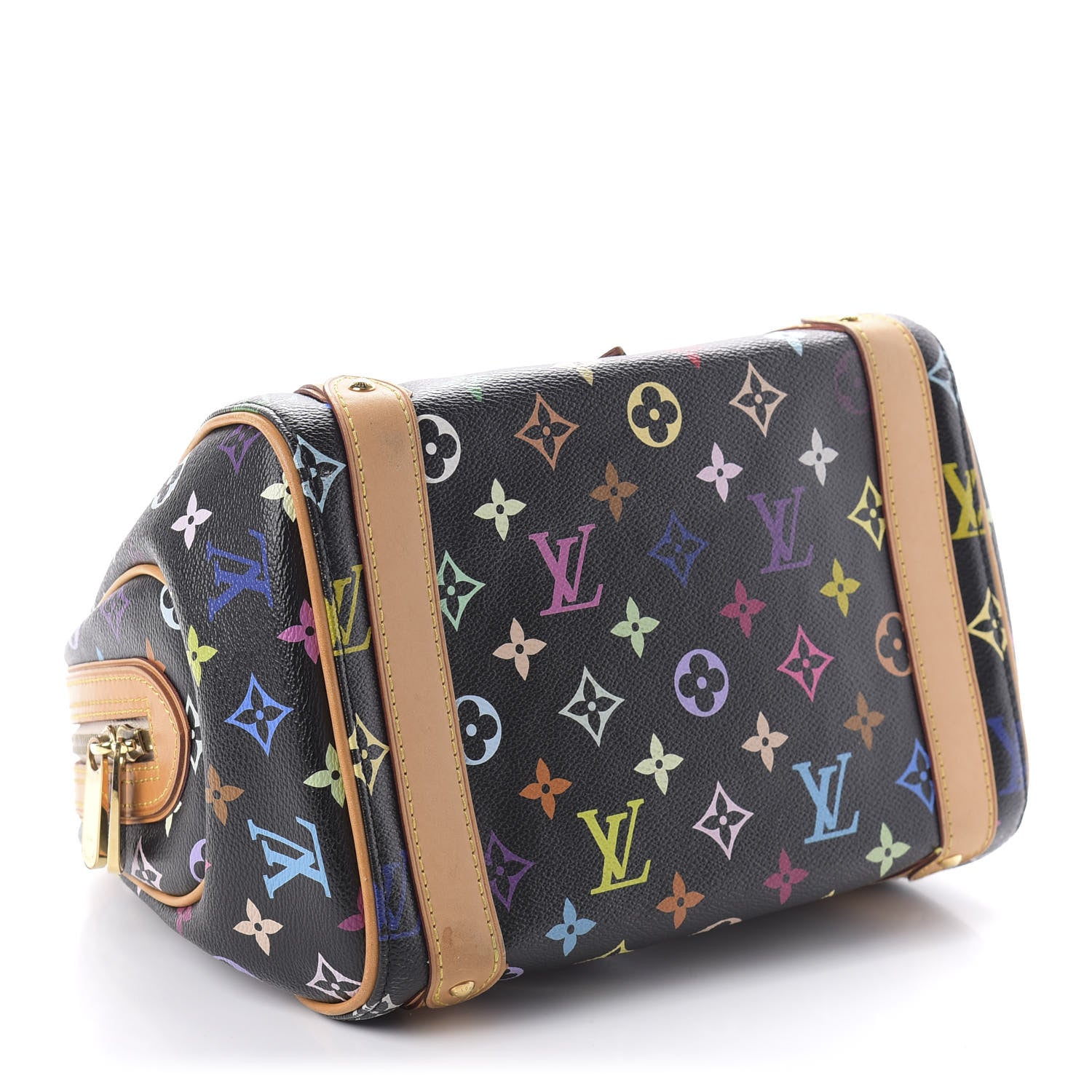 Louis Vuitton Monogram Multicolor Priscilla Black 4 of 9