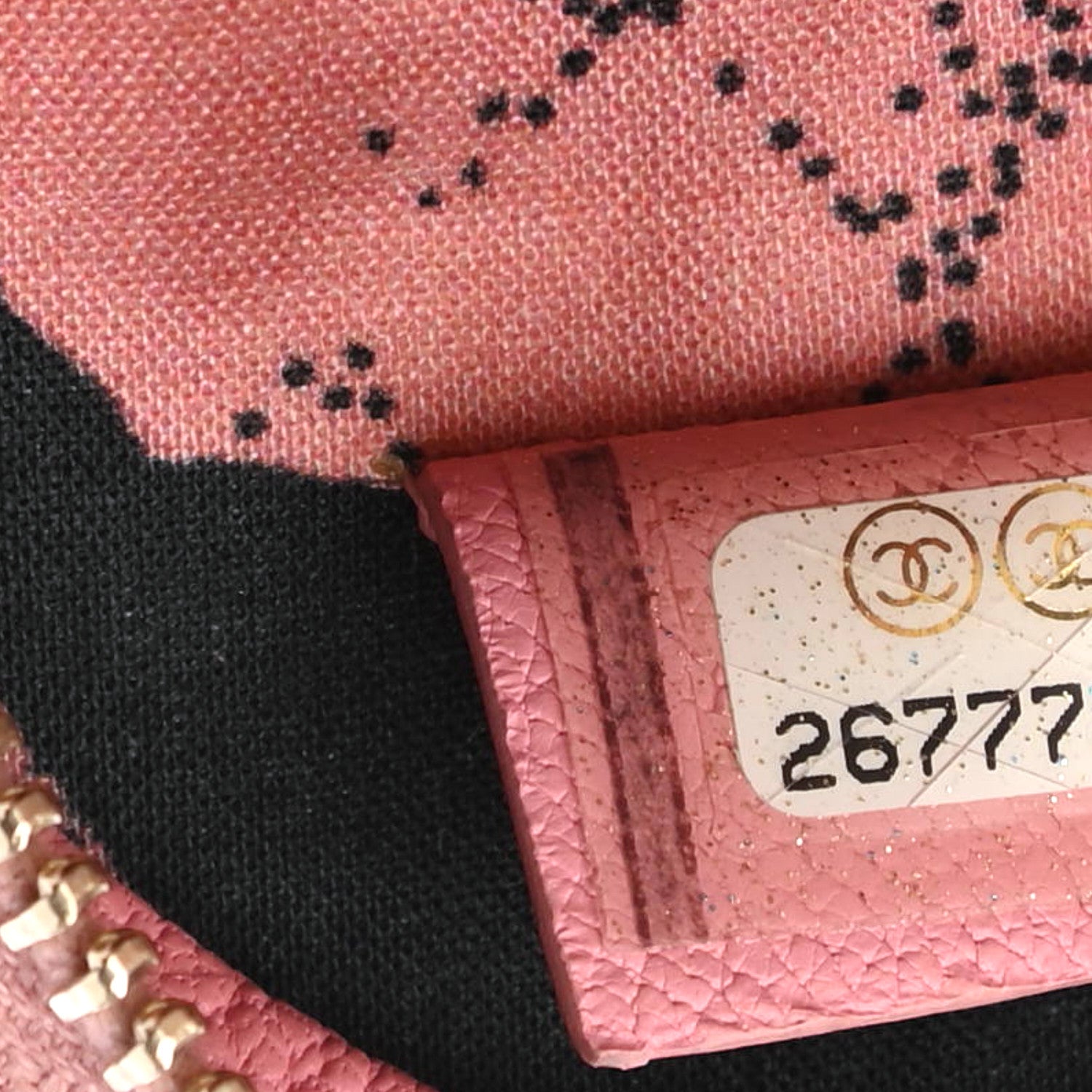 Chanel Calfskin Camellia Zip Around Classic Coin Purse Pink 7 of 8