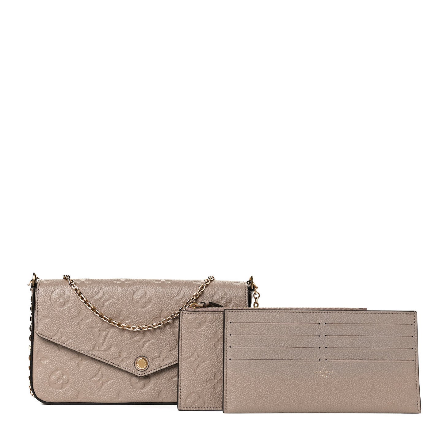 Empreinte Pochette Felicie Chain Wallet Tourterelle