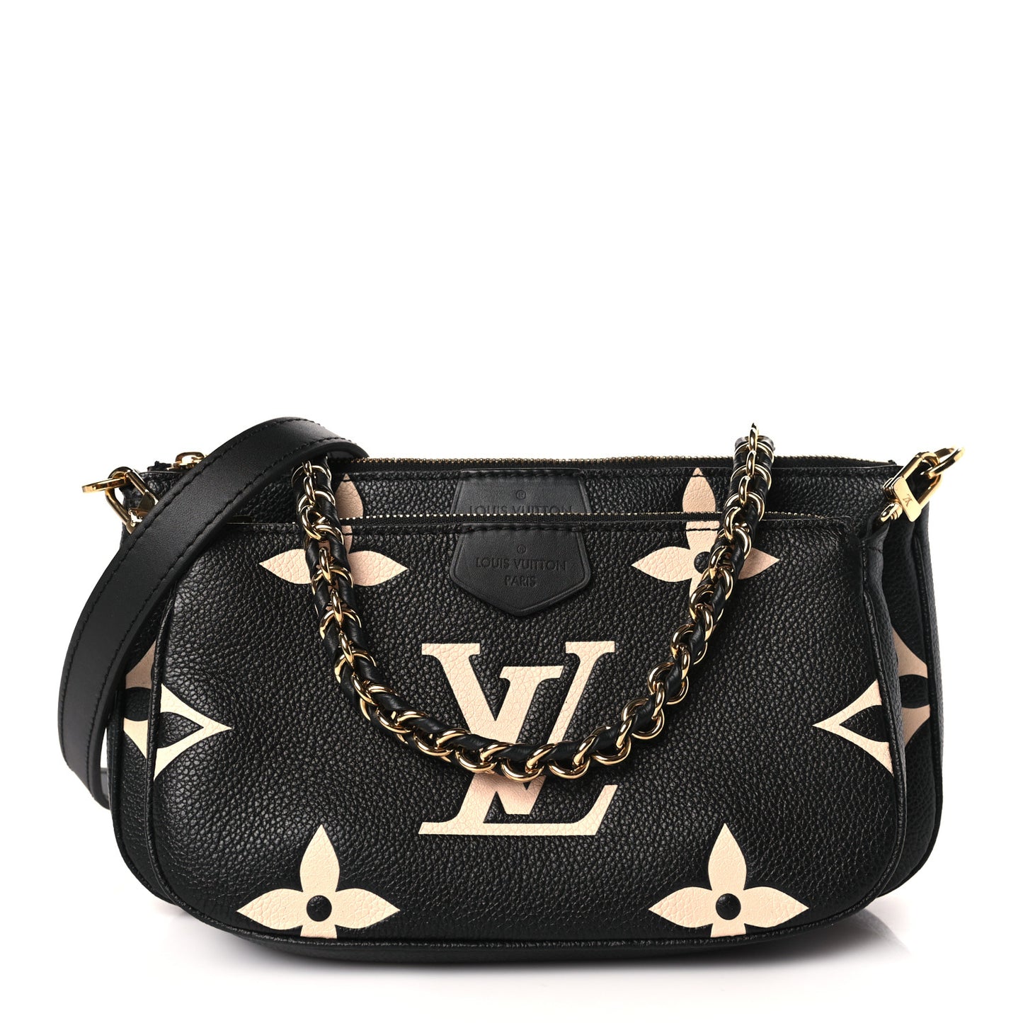 Empreinte Monogram Giant Multi Pochette Accessories Black Beige