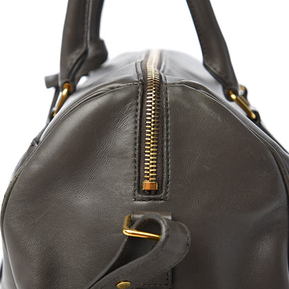 Saint Laurent Calfskin Classic Duffle 6 Earth 8 of 13