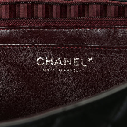 Chanel Lambskin Quilted Jumbo Single Flap Black 5 of 10