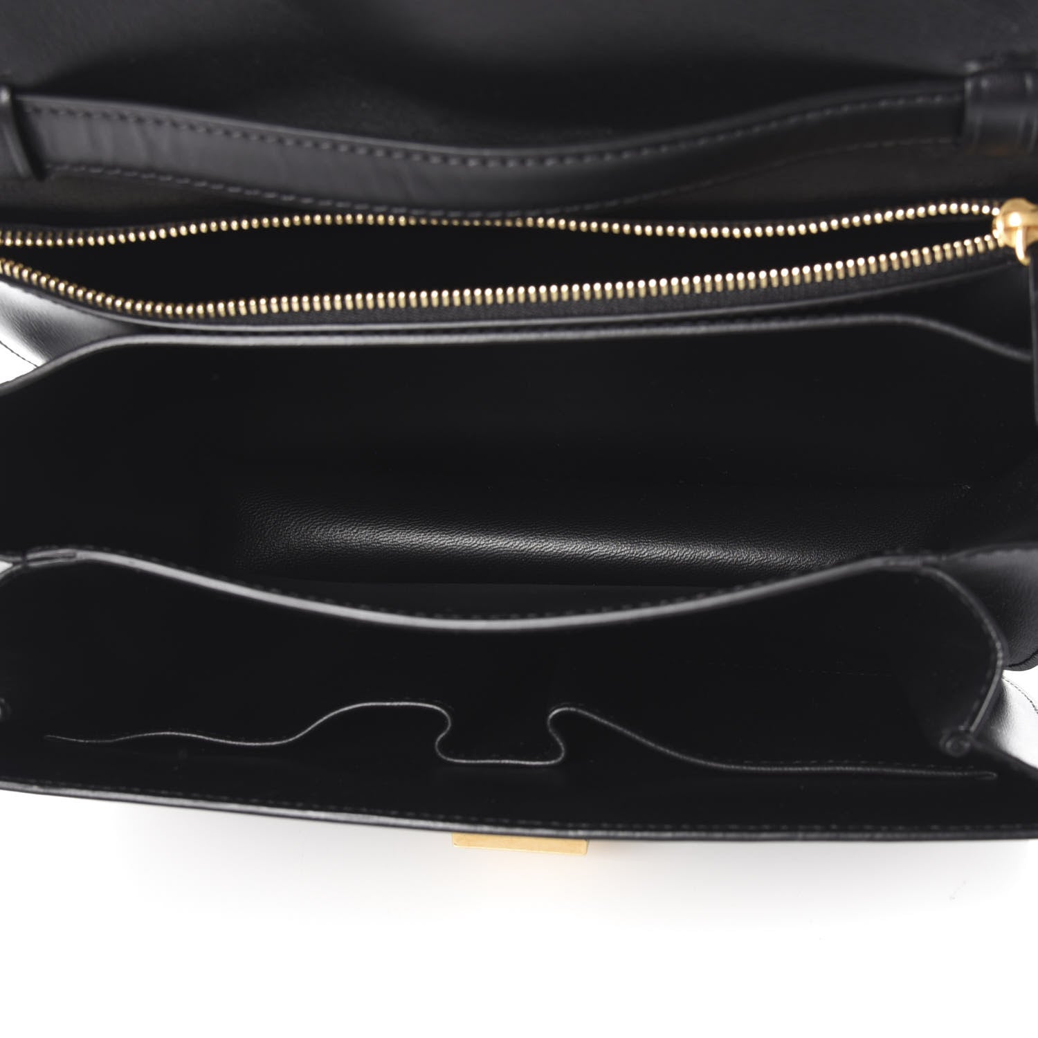 Celine Box Calfskin Medium Classic Box Flap Bag Black 5 of 9