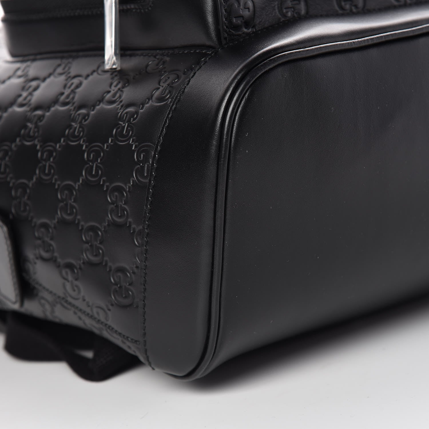 Gucci Guccissima Signature Day Backpack Black 8 of 10