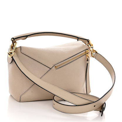 Loewe Goatskin Small Puzzle Edge Bag Angora 3 of 10
