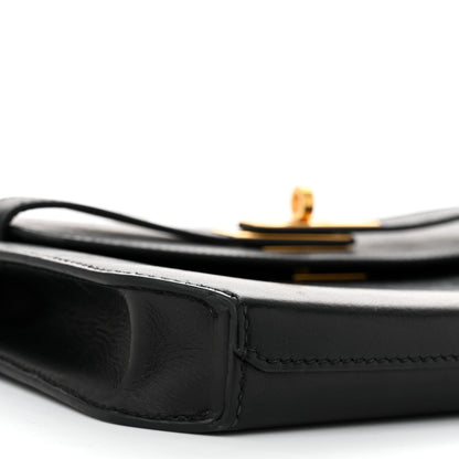 Hermes Taurillon Novillo Kelly Depeches 25 Pouch Black 9 of 10