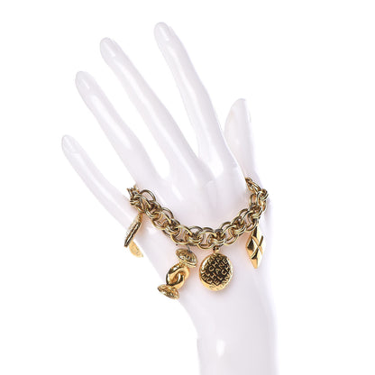 Chanel Bijoux Charm Bracelet Gold 2 of 8