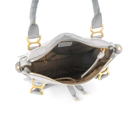 Chloe Calfskin Medium Marcie Satchel Cashmere Grey 5 of 10