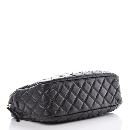 Chanel Aged Calfskin Quilted Medium Reissue Camera Case Black 4 of 13