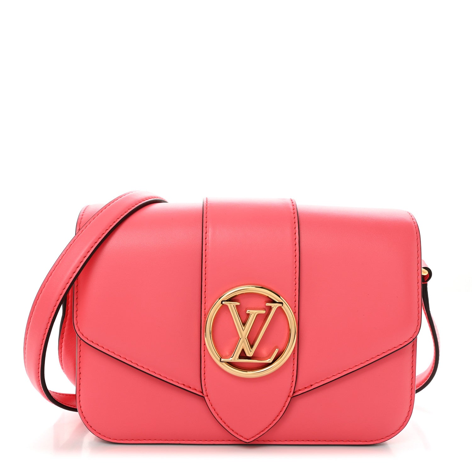 Louis Vuitton Smooth Calfskin LV Pont 9 Dahlia 1 of 9